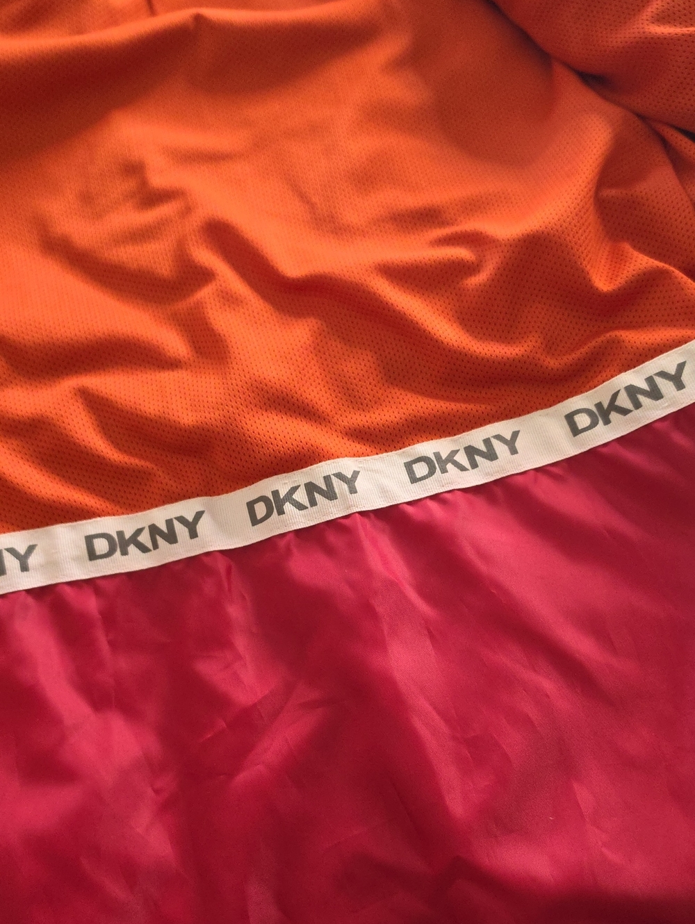 NWOT DKNY Raspberry Utility Anorak Jacket - Picture 9 of 12